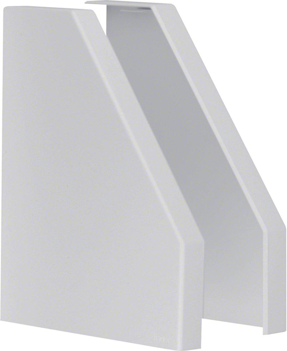 Endkappenpaar zu Rangierkanal RK 230x190mm lichtgrau