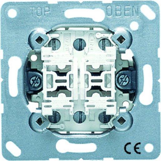 Multi-Switch 10 A 250 V Doppel-Taster 2 x 2 Schließer und Nullstellung