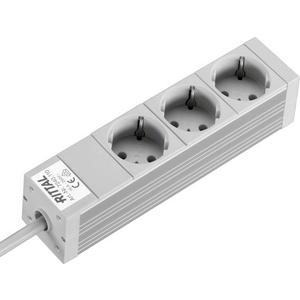 Steckdosenleiste 3 Dosen ohne Schalter 250V/16A