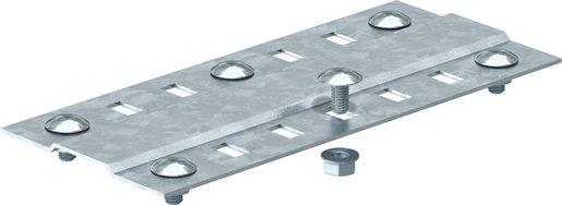 Stoßstellenleiste breit mit 4 Befestigungen B400mm St FS