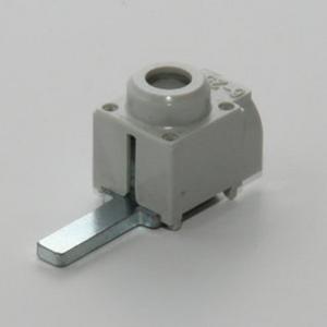 Einspeisekleme 25mm² Steg kurz frontal ALU