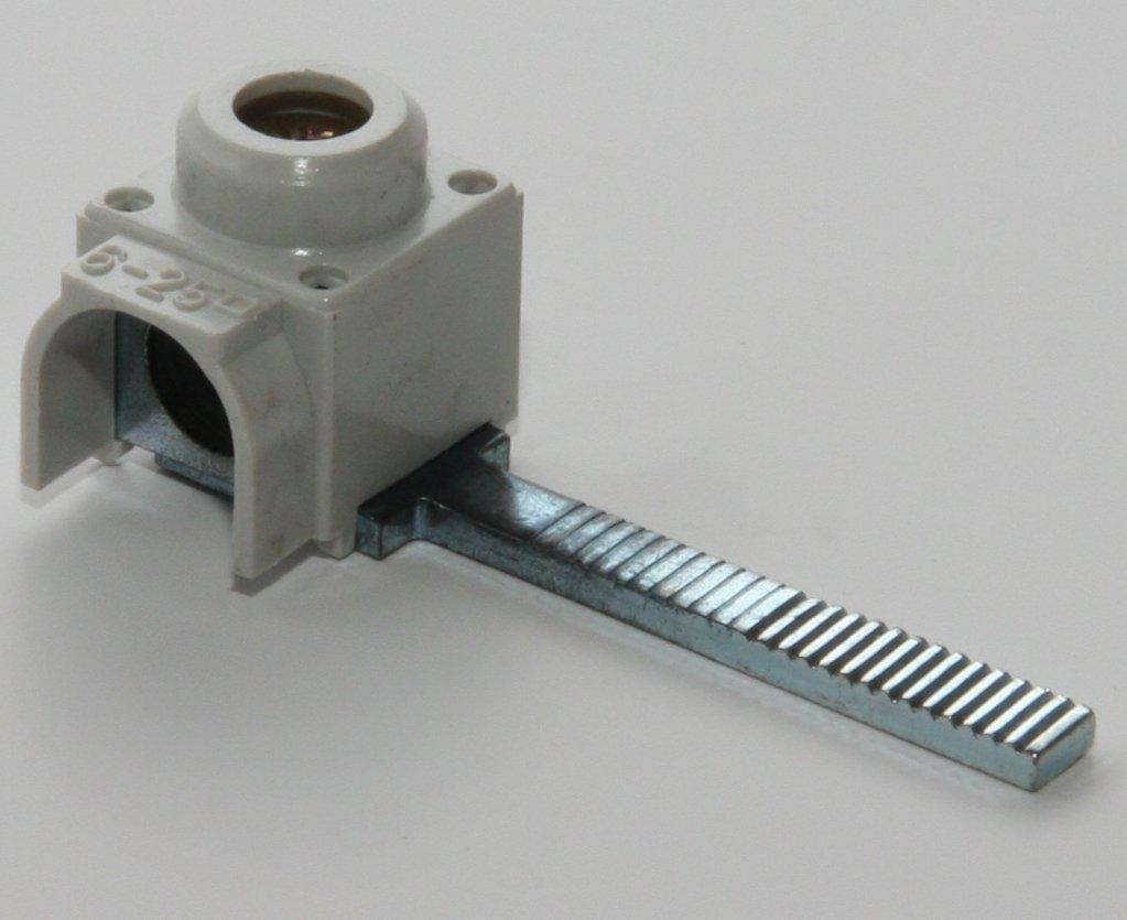 Einspeisekleme 25mm² Steg lang quer