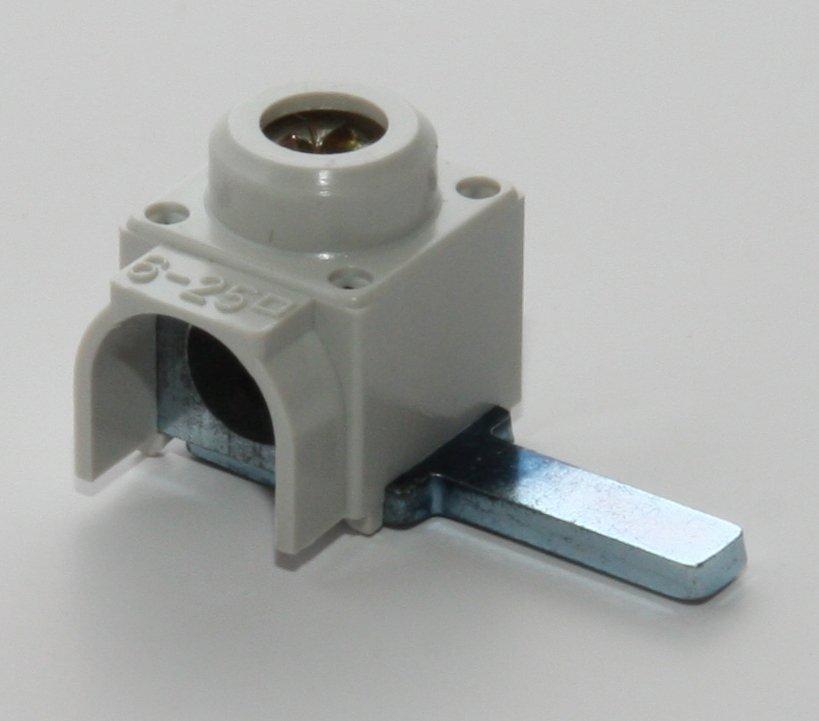 Einspeisekleme 25mm² Steg kurz quer
