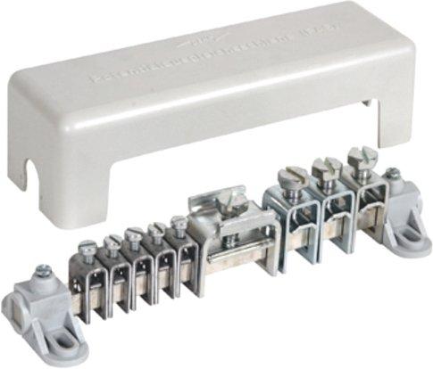 Potenzialausgleichsschienen R15 mit ReihenklemmenSystem100 mm²