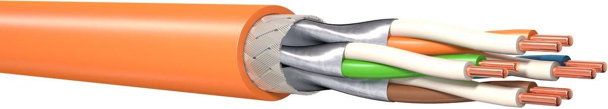 Datenkabel Kat7 S/FTP1000/23 LS0H-3 Orange 1000 Meter