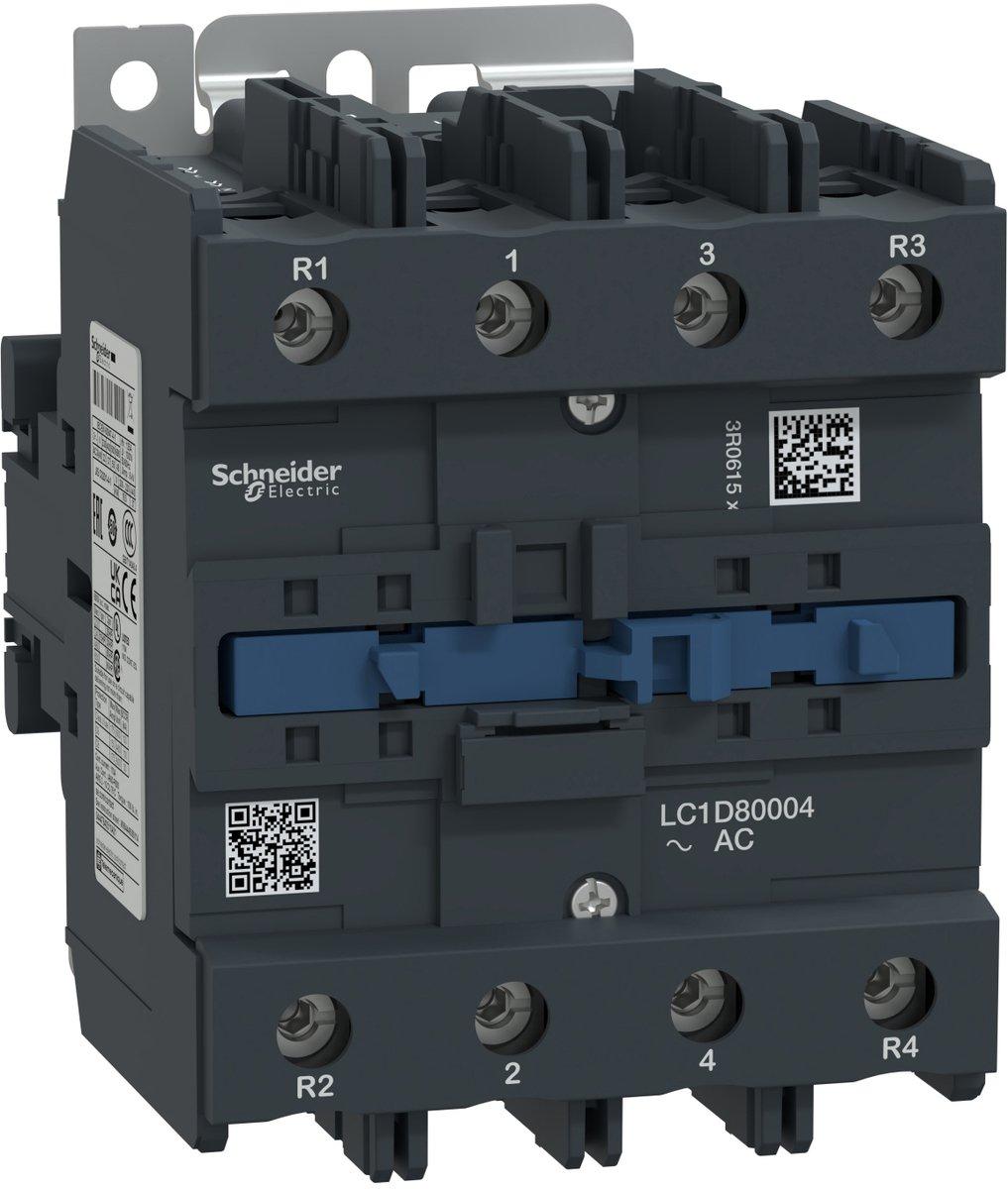 Leistungsschütz AC-schaltend 4P 125A-AC1 230VAC LC1-D80004P7