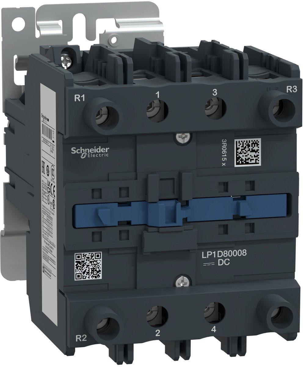 Leistungsschütz AC-schaltend 4P 125A-AC1 2S2O 24V DC LP1-D80008BD