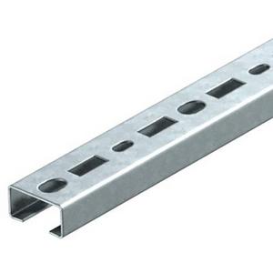 Profilschiene gelocht Schlitzweite 17mm 400x35x18 St FS