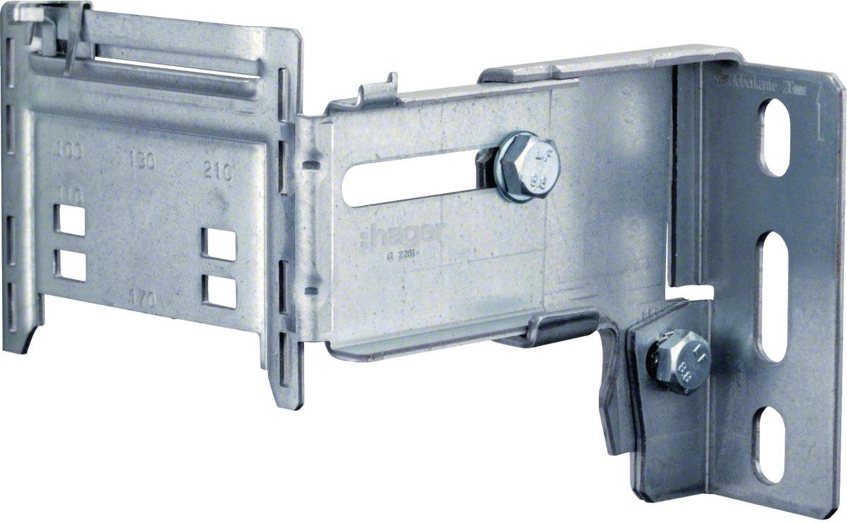 Universalkonsole Wandabstand 78-125 verzinkt G2261