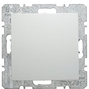 Blindverschluss mit Zentralstück S.1/B.1/B.3/B.7 Glas polarweiß