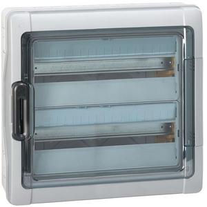 Feuchtraumverteiler Aufputz Plexo3 IP65-IK09 2-reihig 36 Module