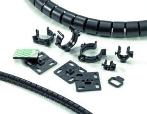 Helawrap-Zubehör HWClip25 HIRHS Schwarz 50ST