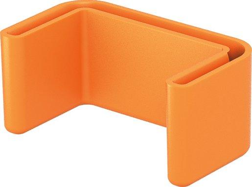 Schutzkappe für US 3-Stiel PE pastellorange RAL 2003