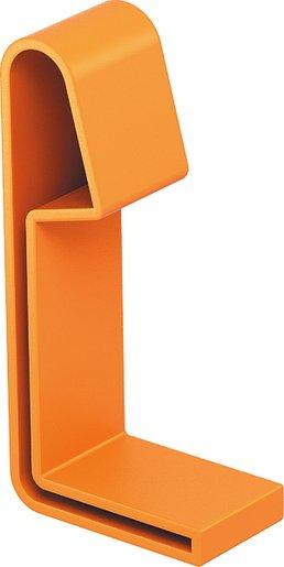 Schutzkappe für Kabelleiter H60mm PE pastellorange RAL 2003