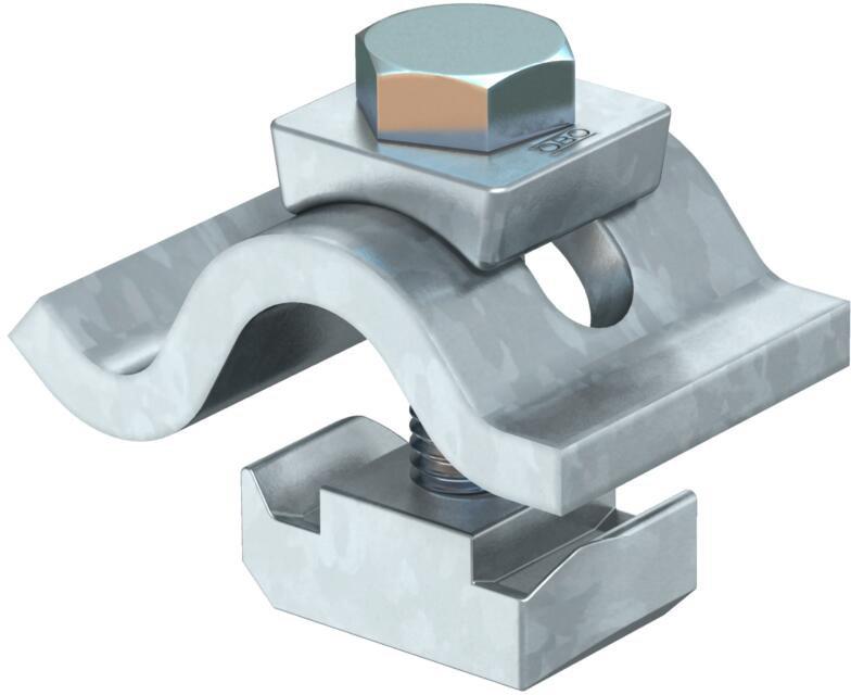 Spannklaue leicht mit Gleitmutter M10x50 St FT