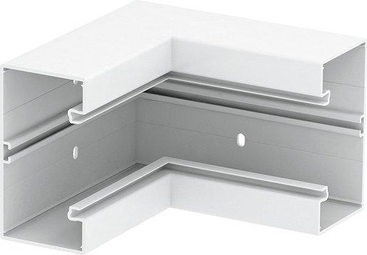 Inneneck 70x130mm PVC reinweiß RAL 9010