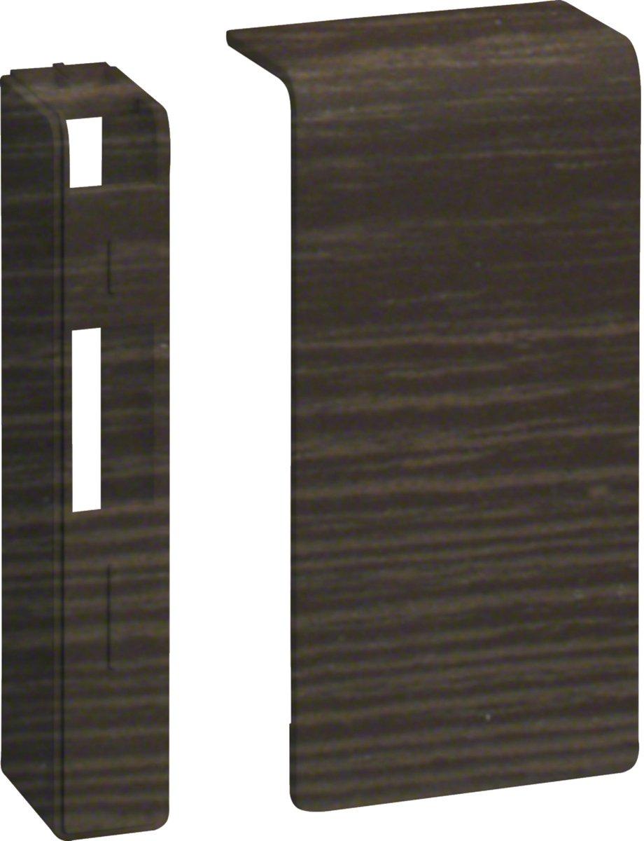 Endstück schnittkaschierend zu Sockelleistenkanal SL 20x80mm Sucupira