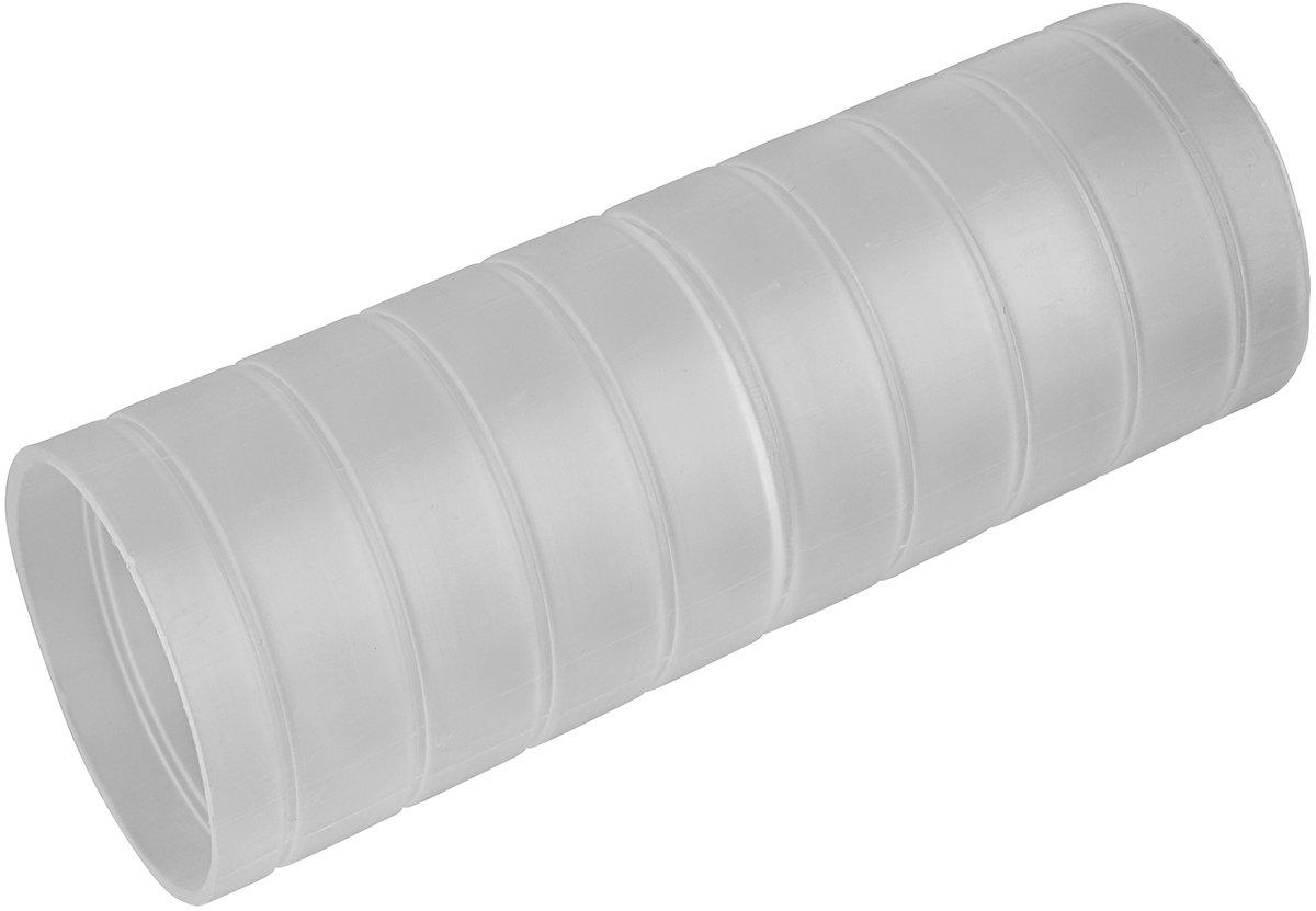 Kunststoff Steckmuffe 25 transparent Rille
