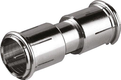 F-Schnellsteckverbinder gerade Stecker - Stecker