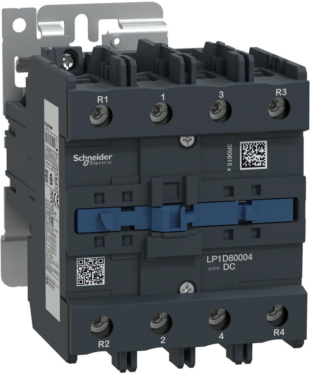 Leistungsschütz AC-schaltend 4-polig 80A 24V DC LP1-D80004BD