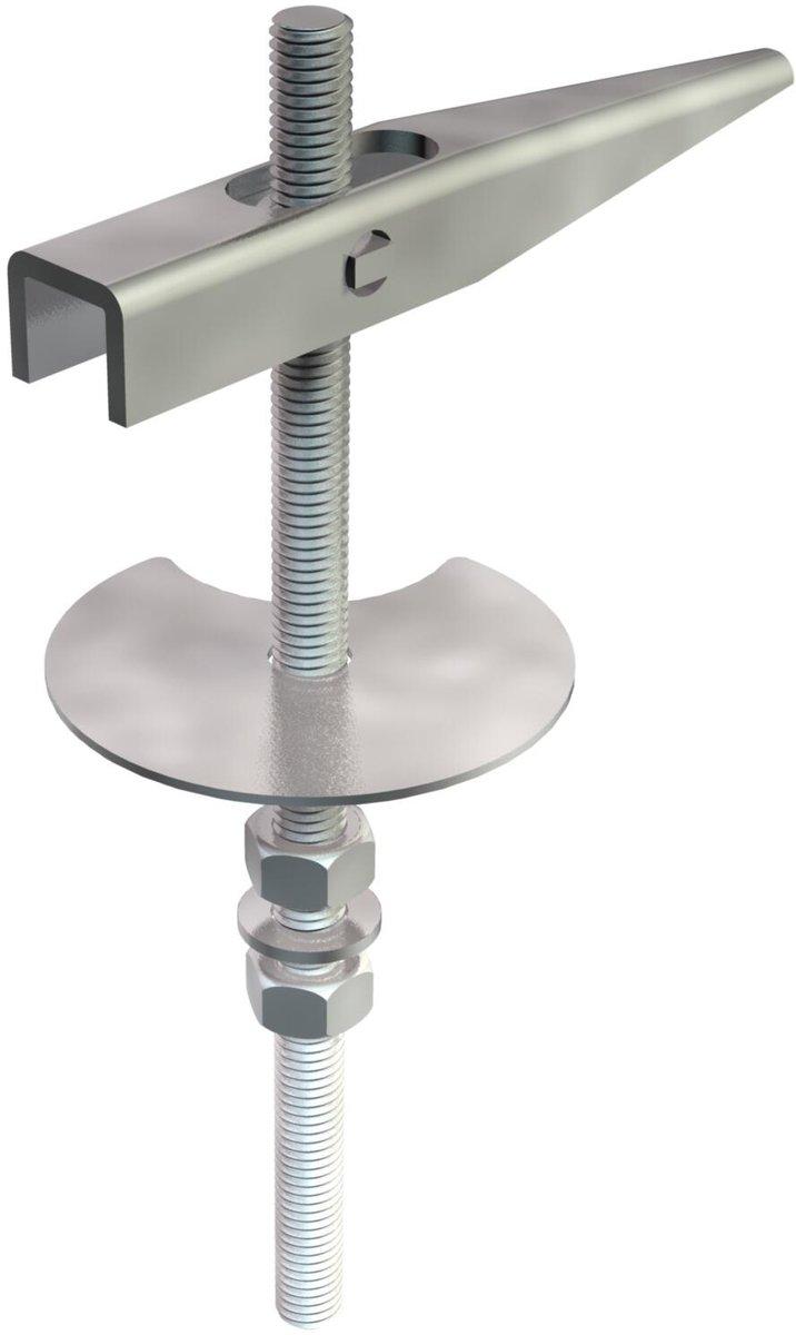 Kippdübel mit Gewindeschaft M4x100mm St G