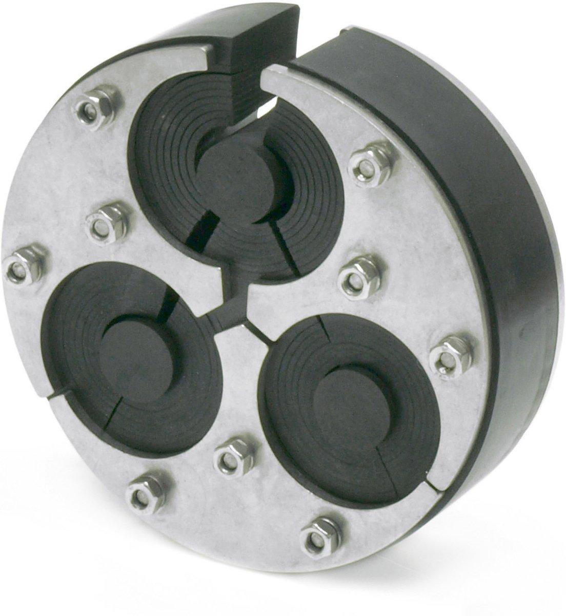 Ringraumdichtung für 3 Kabel Ø 22 - 54 mm