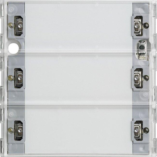 Tastsensor 3 Komfort 3-fach System 55 KNX/EIB