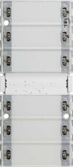KNX Tastsensor 3 Komfort 6-fach für System 55