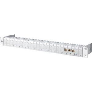 19 Zoll Modulträger C6Amodul 24 Port 180°M 1HE