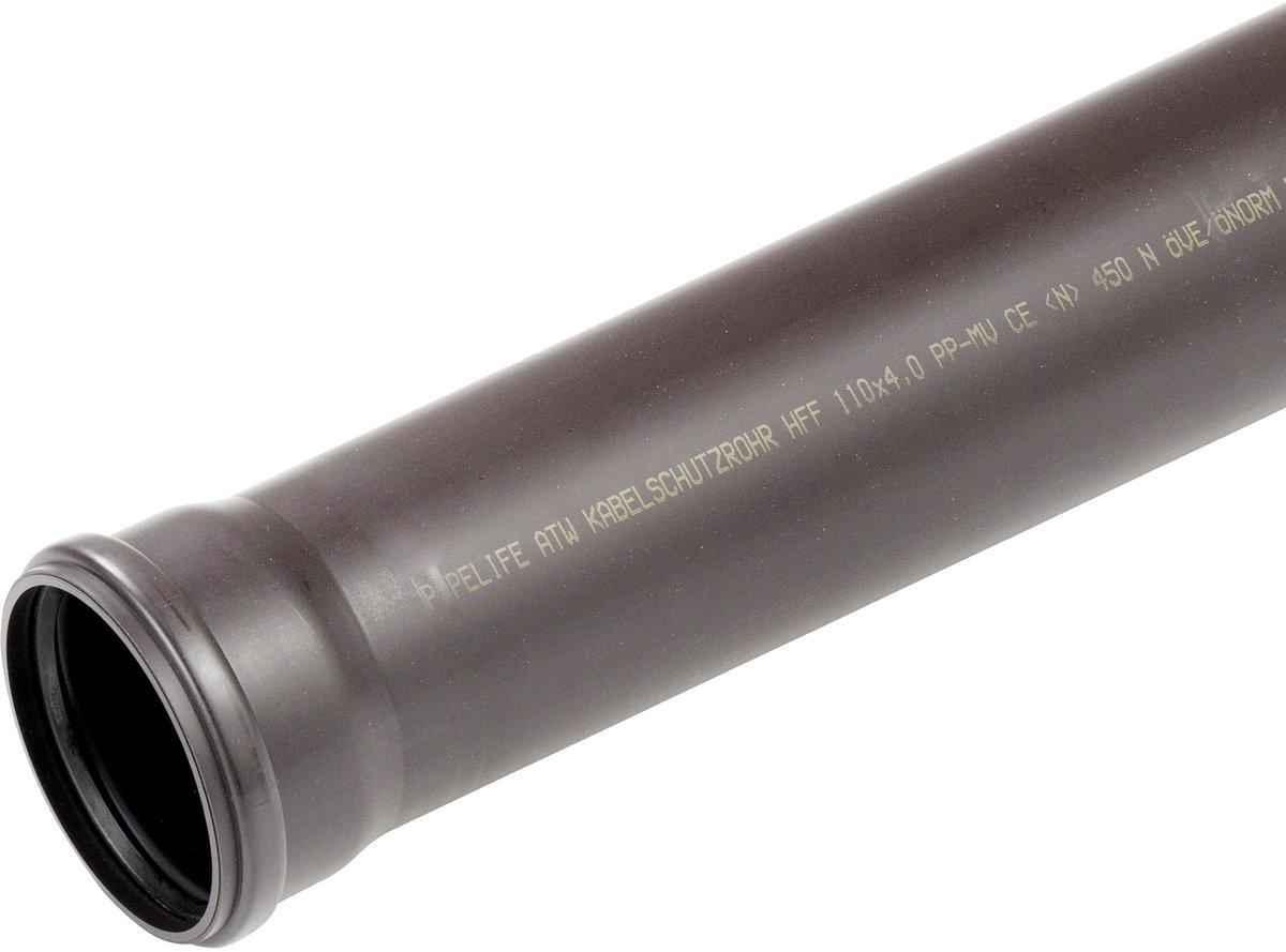 KS Rohr DN/OD160 3m gem flammwidrig