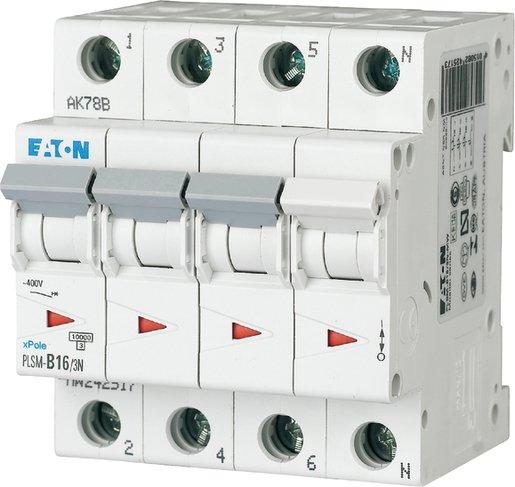 LS-Schalter MCB 16A 3P+N Charakteristik: C