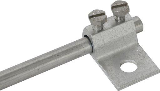 Klemmschuh Aluminium Ø 10,5 mm Rd. 7-10 mm