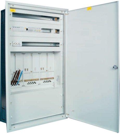 Aufputz-Zählerverteiler + Montageeinsatz BP-OSTN-800/12-3Z