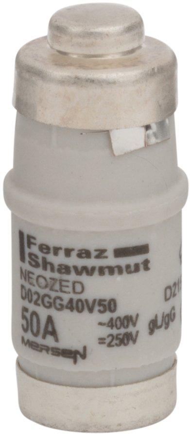 NEOZED Sicherung D02 400VAC/250VDC 50A gG weiß