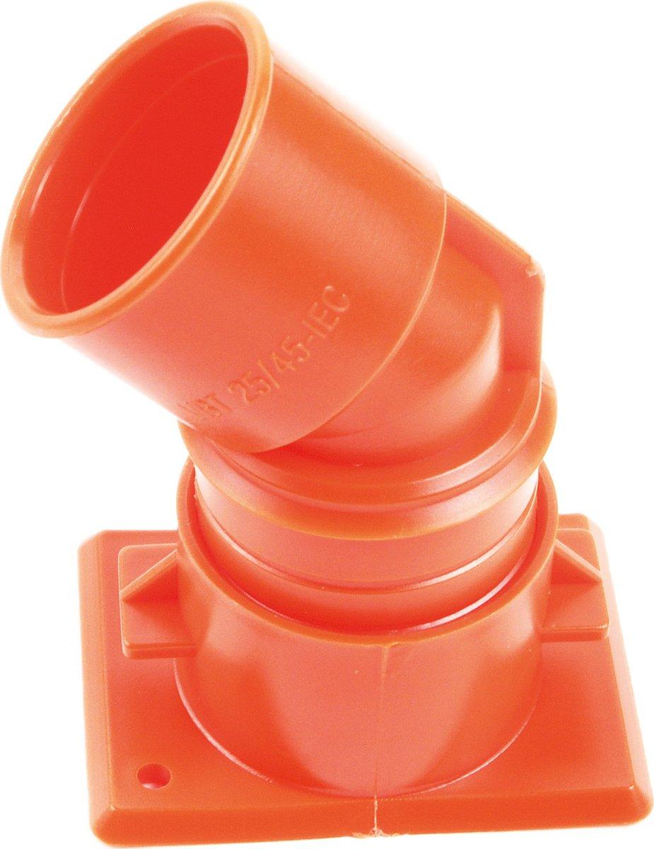 Winkelverbindungstülle drehbar orange