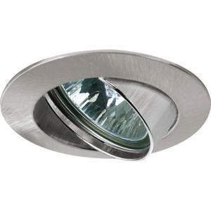 Einbauleuchte Premium Line Eisen gebürstet schwenkbar Halogen 1x50 W