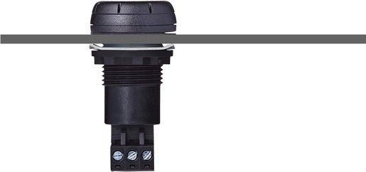 M22 Einbausummer Dauer-/Pulston schwarz 24 V AC/DC
