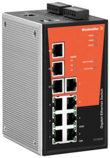 8 Port Netzwerk Switch IE-SW-PL10M-3GT-7TX