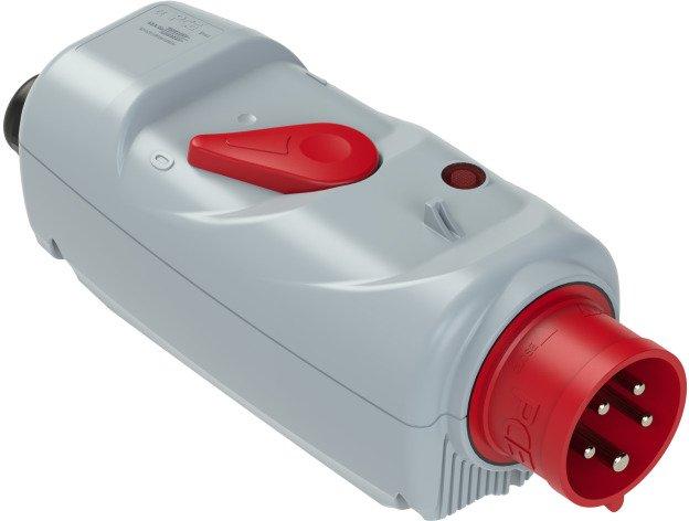 CEE-Motorschutzstecker PKZM0 16A 5p 400V IP44 Phasenwender Drehfeldk.