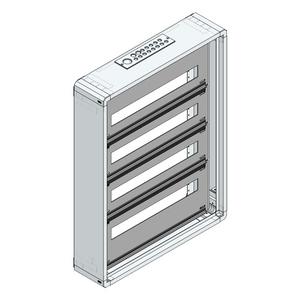 AP-Installations-Flachverteiler Einsatz 4EBS (88TE)