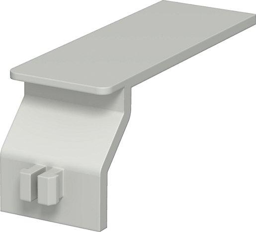 Drahthaltesteg für LK4 PS steingrau RAL 7030