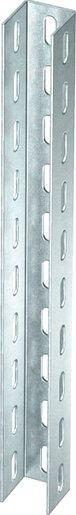 U-Stiel 3-seitig gelocht 50x50x6000 St FT