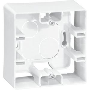 Aufputz-Gehäuse 1-fach Niloe ultraweiß