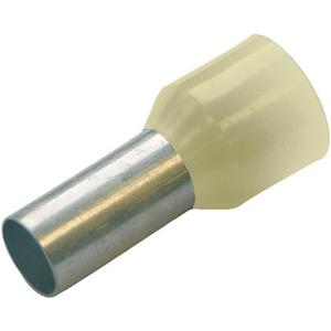 Aderendhülse isoliert 16,0 mm² - L 12 mm elfenbein