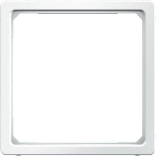 Adapterring für Zentralstück 50 x 50 mm Q.1 polarweiß samt