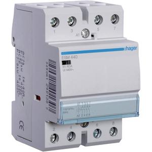 Installationsschütz für Reiheneinbau 40 A 4S 110/127 V ESM440