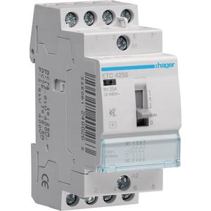 Installationsschütz für Reiheneinbau 25 A 4S 230 V T/N brummfrei