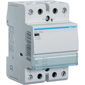 Installationsschütz für Reiheneinbau 63 A 2Ö 12 V ESL264