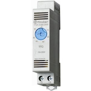 Thermostat 0 bis + 60°C für Schaltschrank 17,5 mm breit 1S 10 A