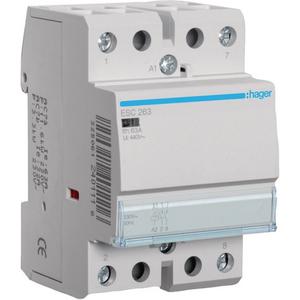 Installationsschütz für Reiheneinbau 63 A 2S 230 V ESC263